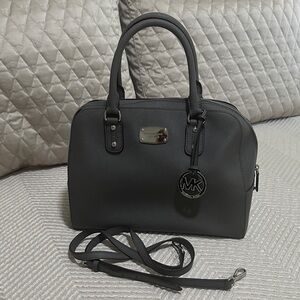 Michael Kors Charcoal Satchel Bag